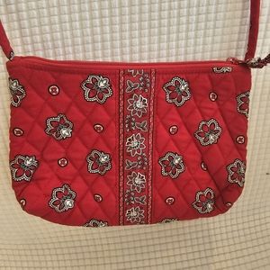 Vintage Vera Bradley red bandana small shlouder purse